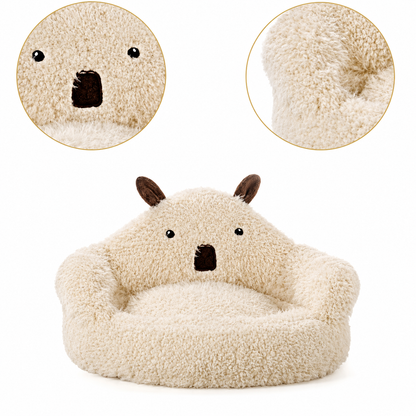 PawPals Alpaca Warp Pet Bed