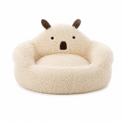 PawPals Alpaca Warp Pet Bed
